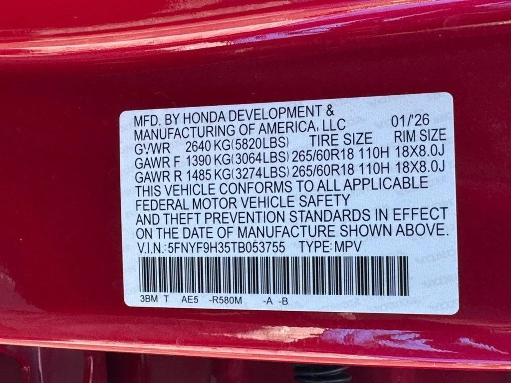 Certified Used 2026 Red Honda RTL image 25