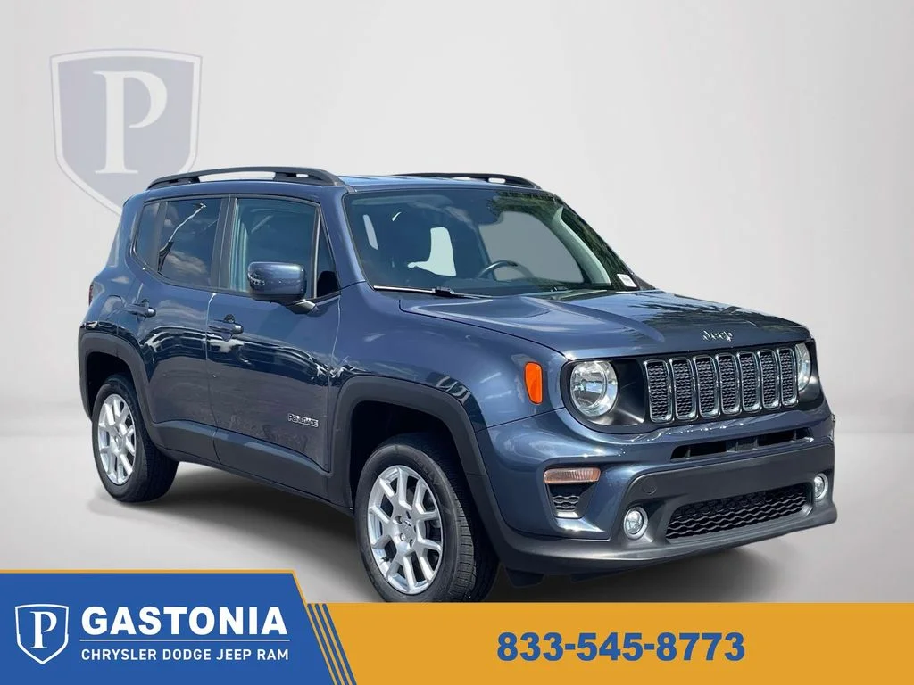 Used 2020 Blue Jeep Latitude image 1