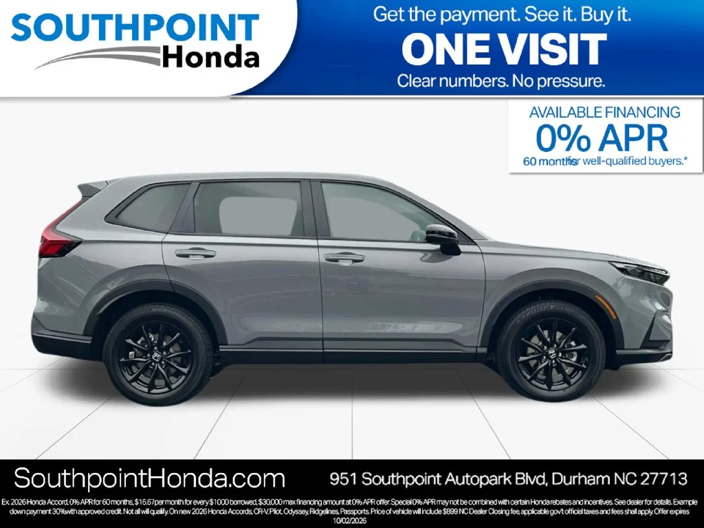 New 2027 Urban Gray Pearl Honda Sport image 2