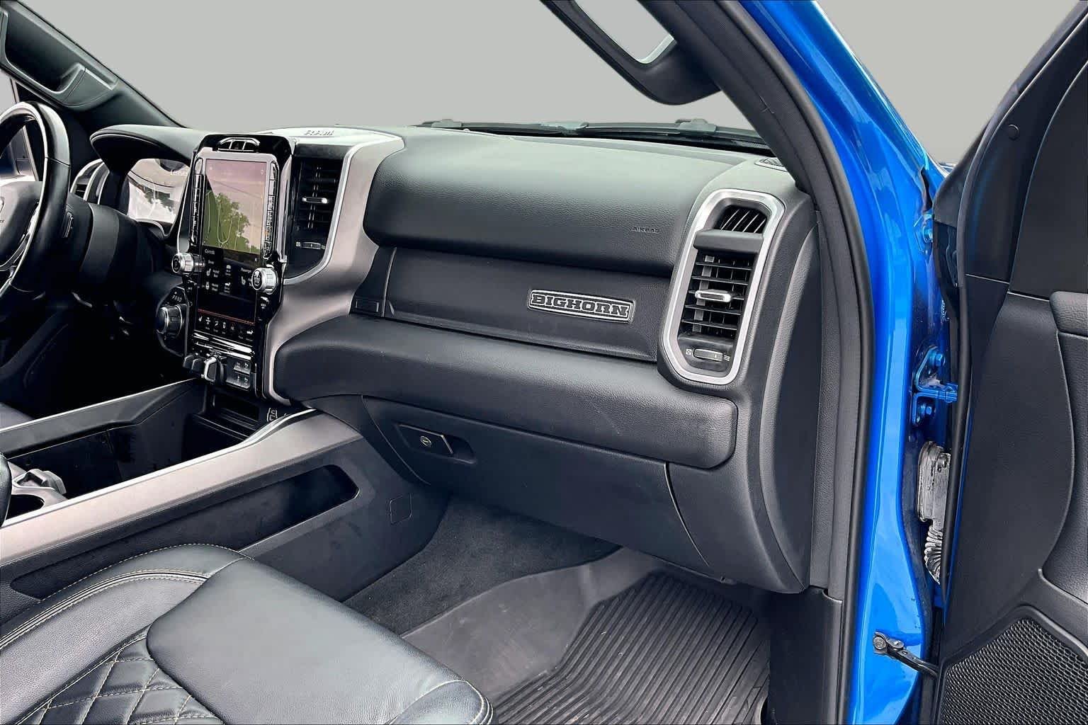 Used 2021 Hydro Blue Pearlcoat Ram Big Horn image 18