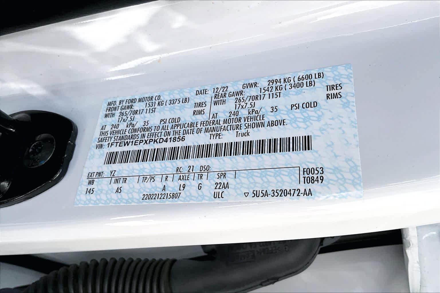 Used 2023 Oxford White Ford XL image 83