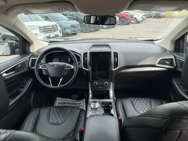 Used 2023 Blue Ford Titanium image 41