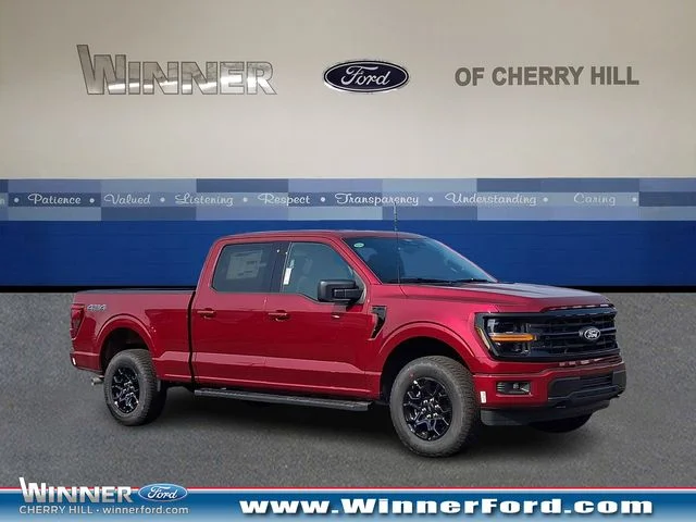 New 2026 Ruby Red Metallic Tinted Clearcoat Ford XLT image 1