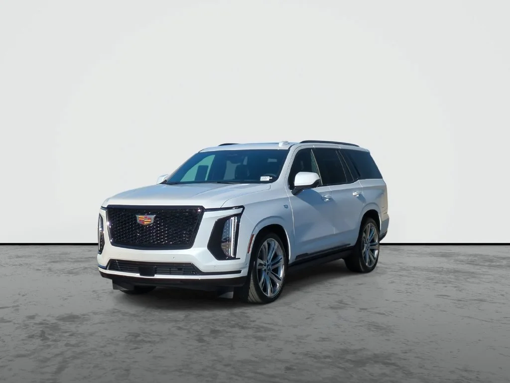 New 2026 Vibrant White Tricoat Cadillac Platinum Sport image 4