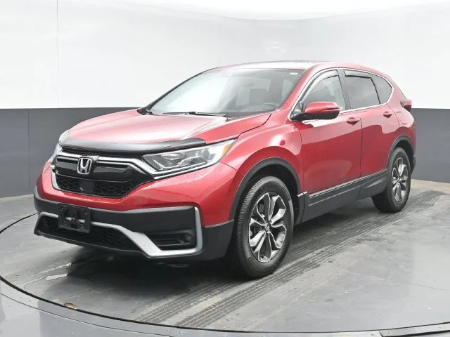 Used 2021 Radiant Red Metallic Honda AWD EX-L image 61