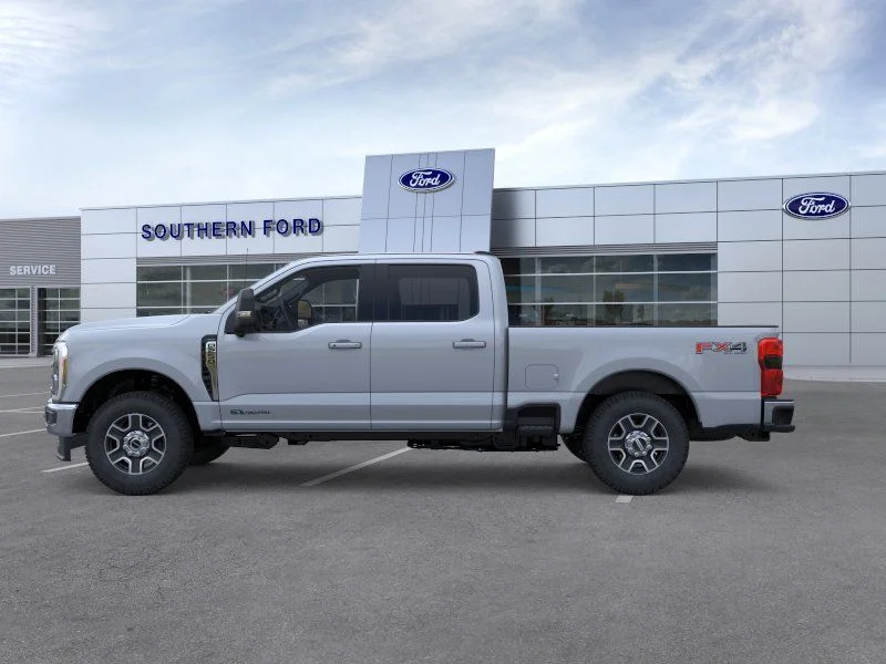 New 2026 Glacier Gray Metallic Tri-Coat Ford Lariat image 2