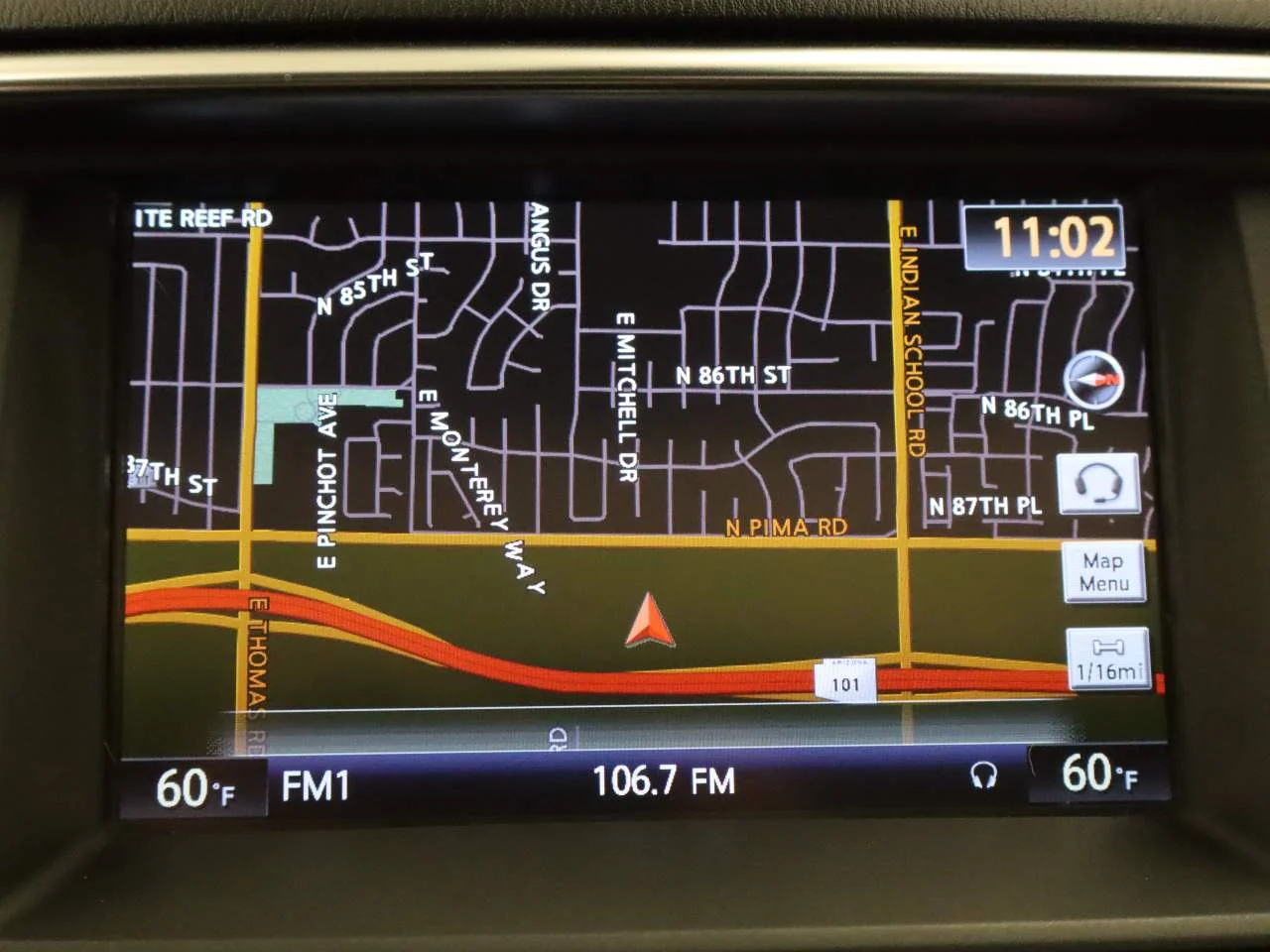 Used 2016 Graphite Shadow INFINITI  image 13