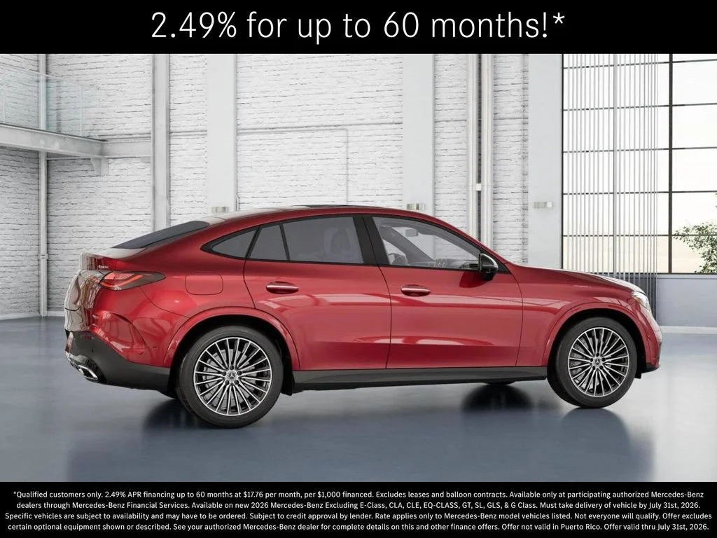 New 2026 MANUFAKTUR Patagonia Red Metallic Mercedes-Benz GLC 300 image 60