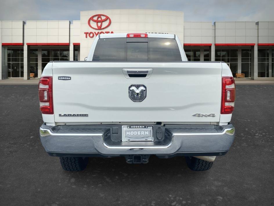 Used 2022 Bright White Clearcoat Ram Laramie image 6