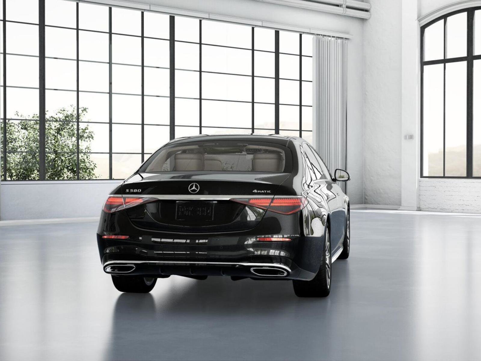 New 2026 Obsidian Black Metallic Mercedes-Benz S 580 image 37