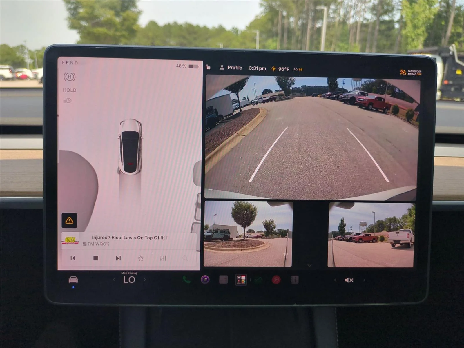 Used 2023 Pearl White Multi-Coat Tesla Long Range image 26