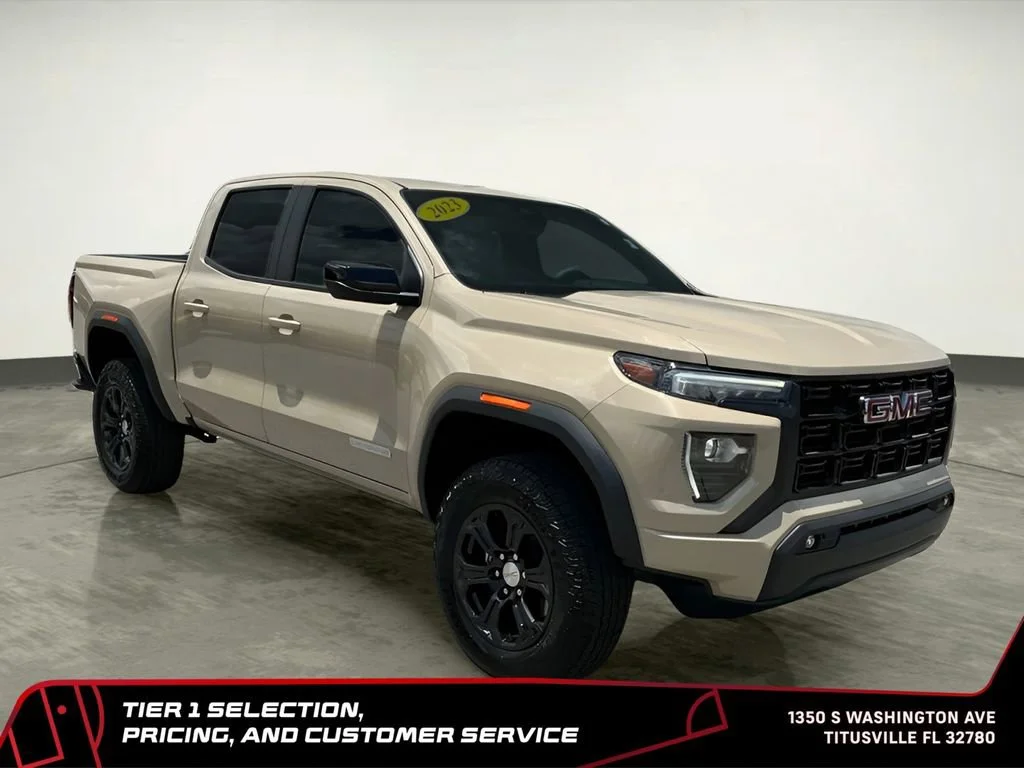 Certified Used 2023 Desert Sand Metallic GMC Elevation image 17