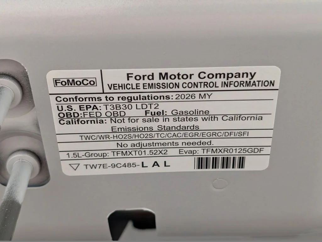 New 2026 Space White Metallic Ford Big Bend® image 22