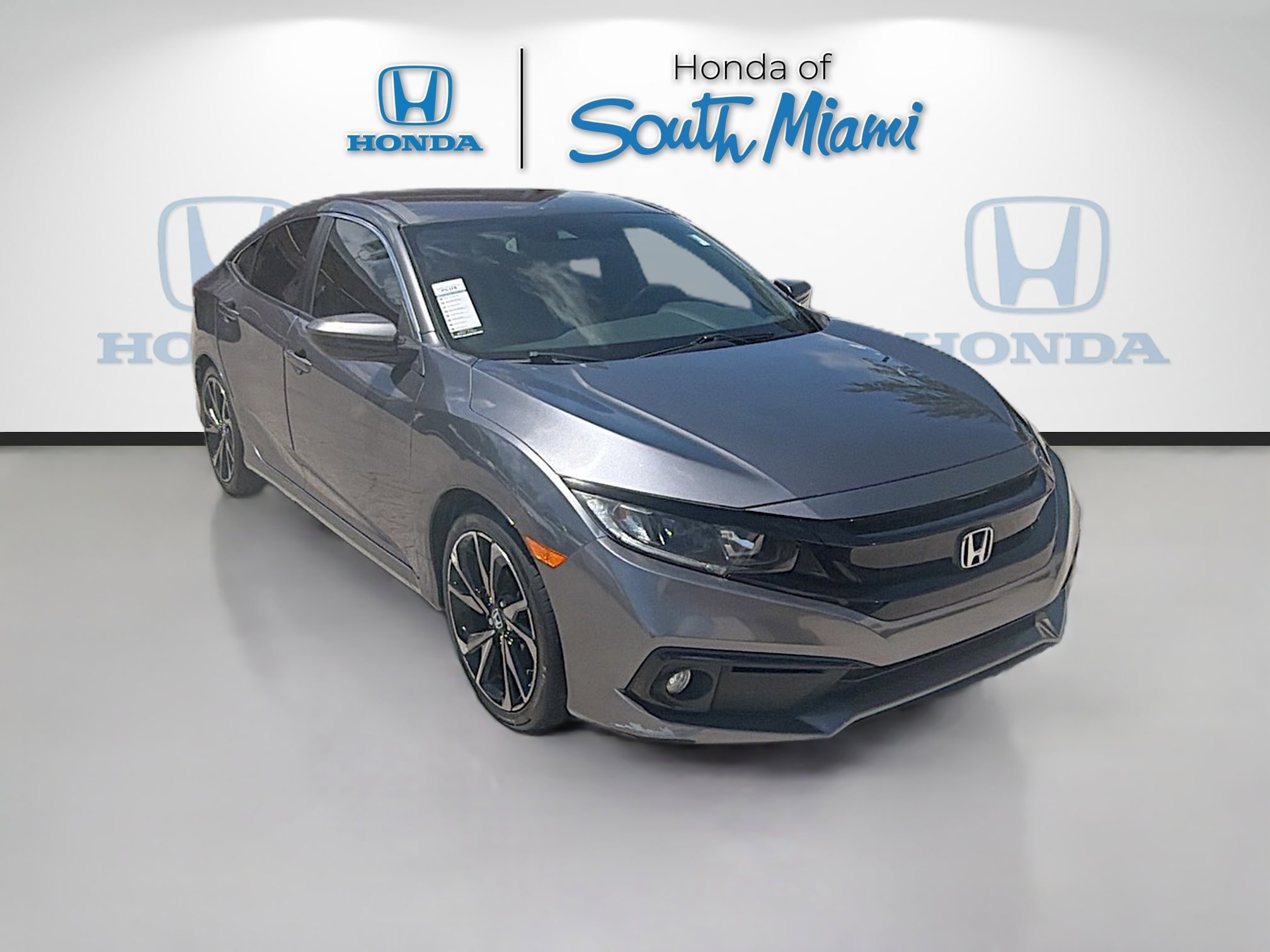 Certified Used 2020 Modern Steel Metallic Honda Sport image 1