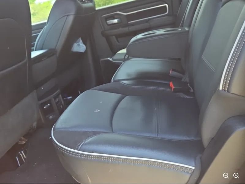 Used 2025 Bright White Clearcoat Ram Laramie image 8