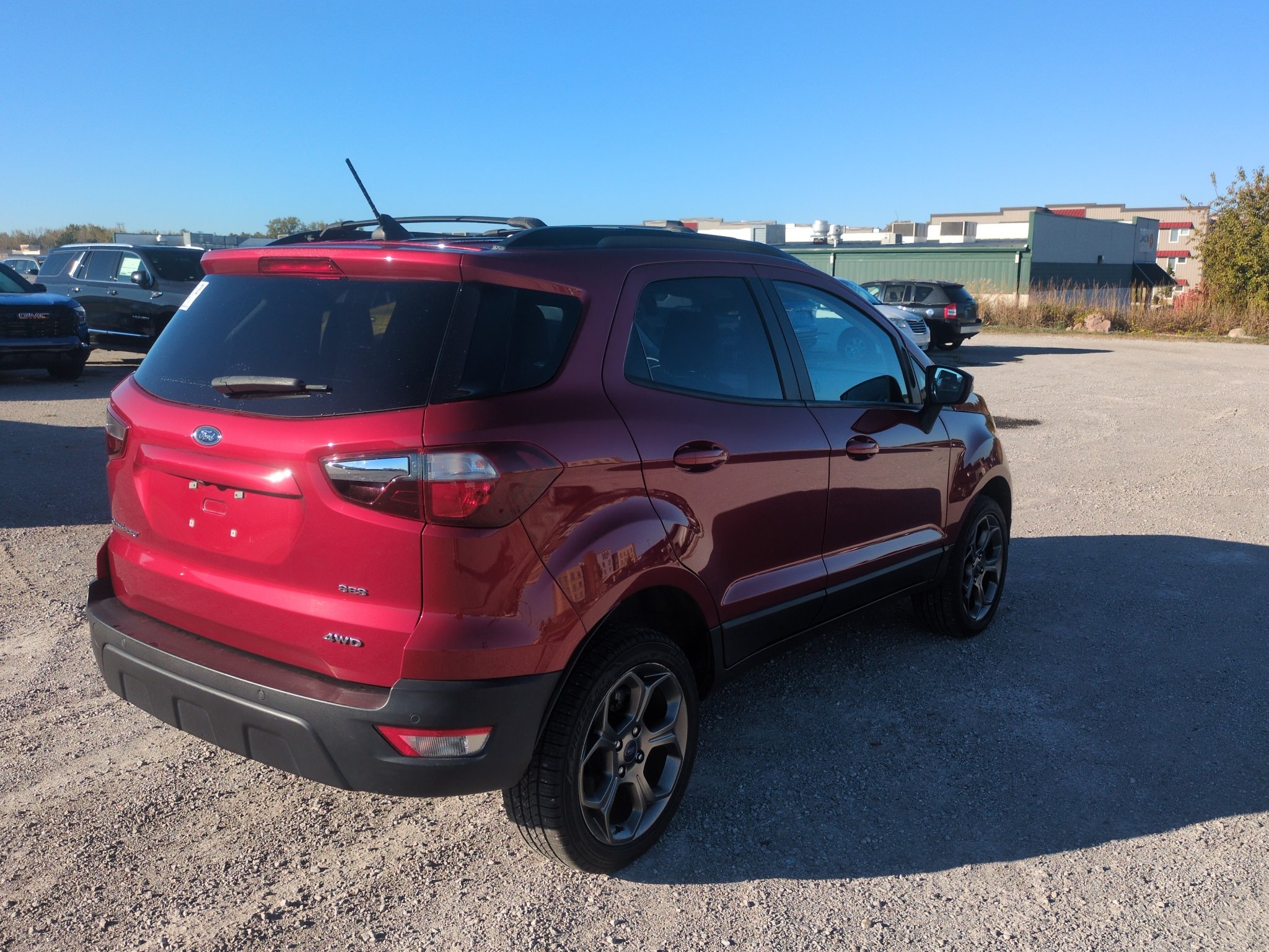 Used 2018 Ruby Red Metallic Tinted Clearcoat Ford SES image 5