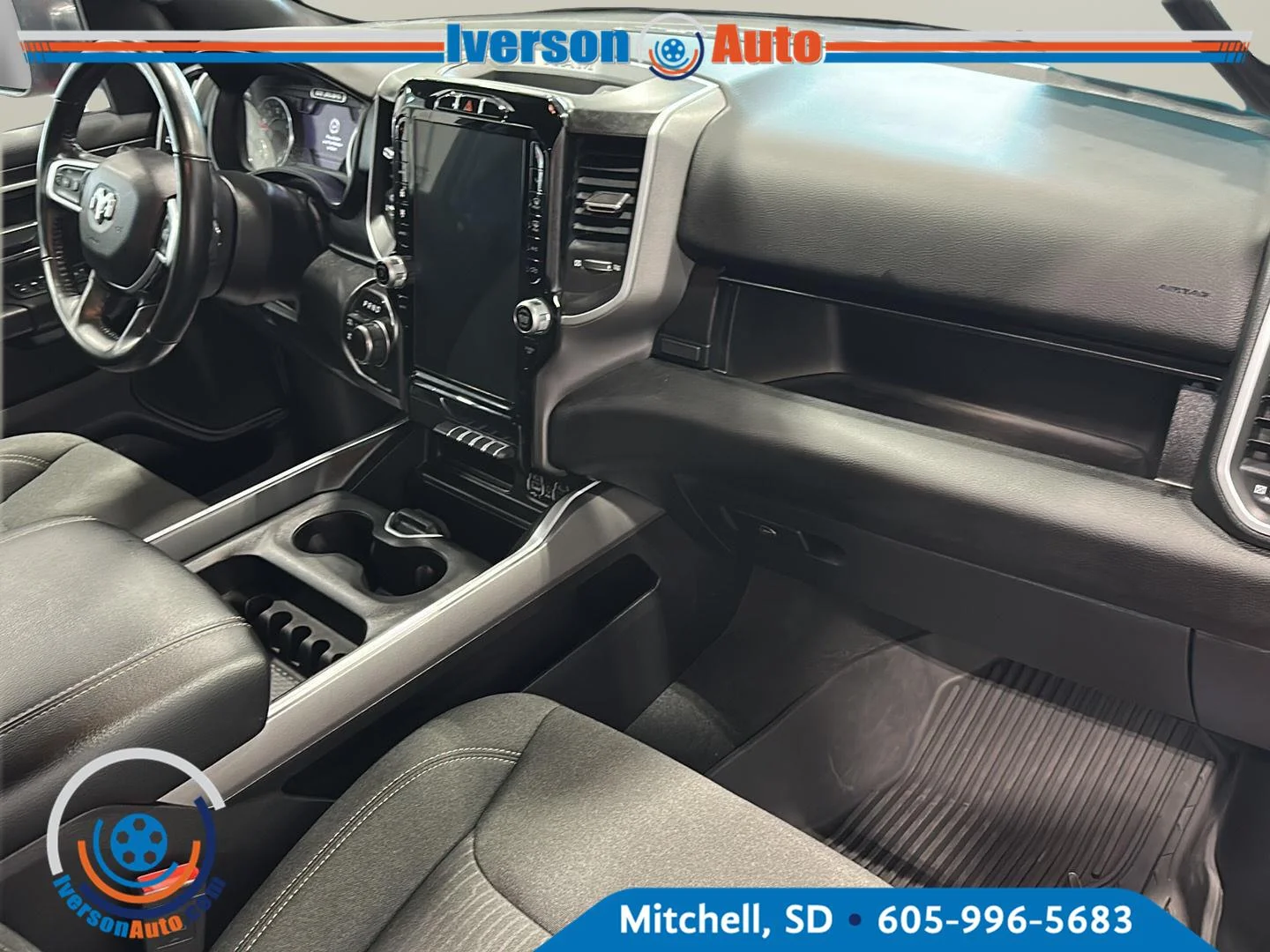 Used 2023 Flame Red Clearcoat Ram Big Horn image 33