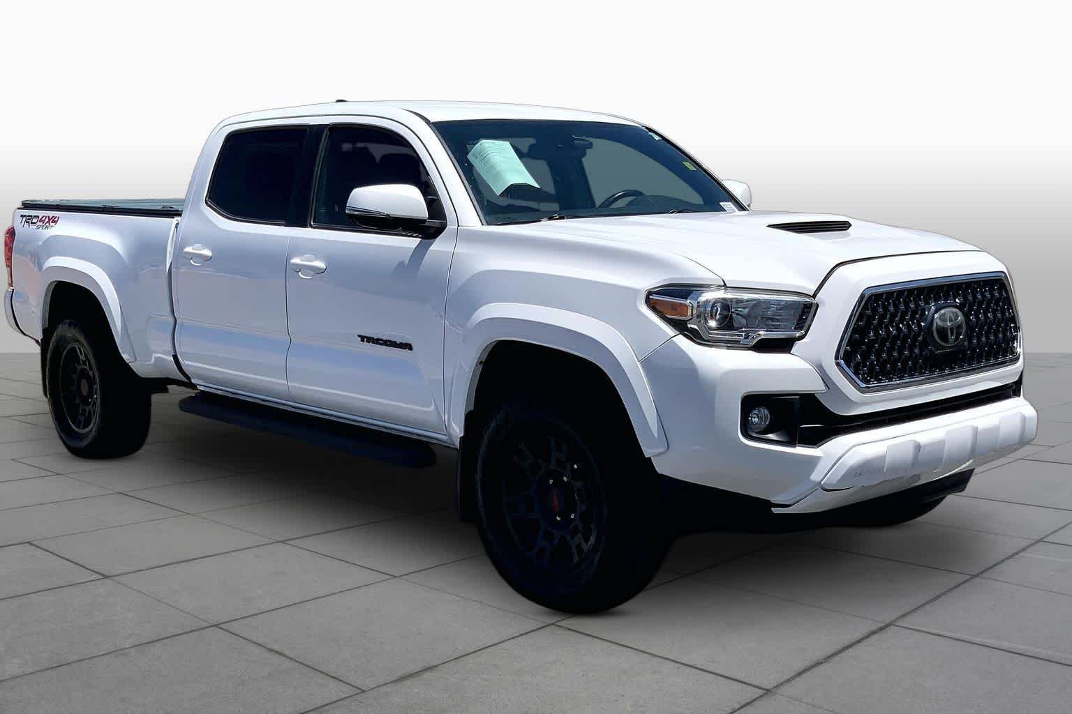 Used 2019 Super White Toyota TRD Sport image 3