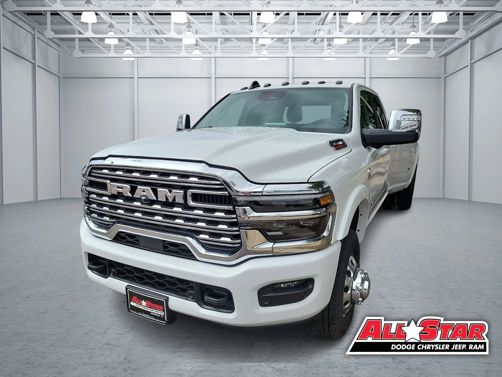 New 2026 Bright White Ram LIMITED LONGHORN CREW CAB 4X4 8