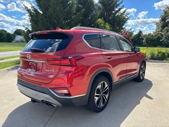 Used 2019 Lava Orange Hyundai Limited image 7