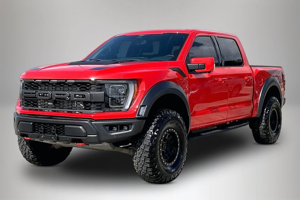 Used 2022 Orange Metallic Ford Raptor image 2