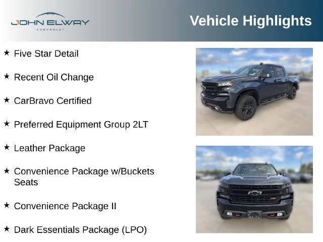 Used 2020 Gray Chevrolet LT Trail Boss image 4