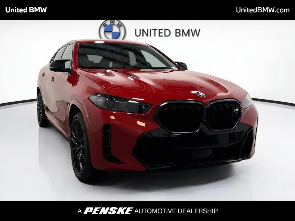 New 2026 Melbourne Red Metallic BMW M60i image 3