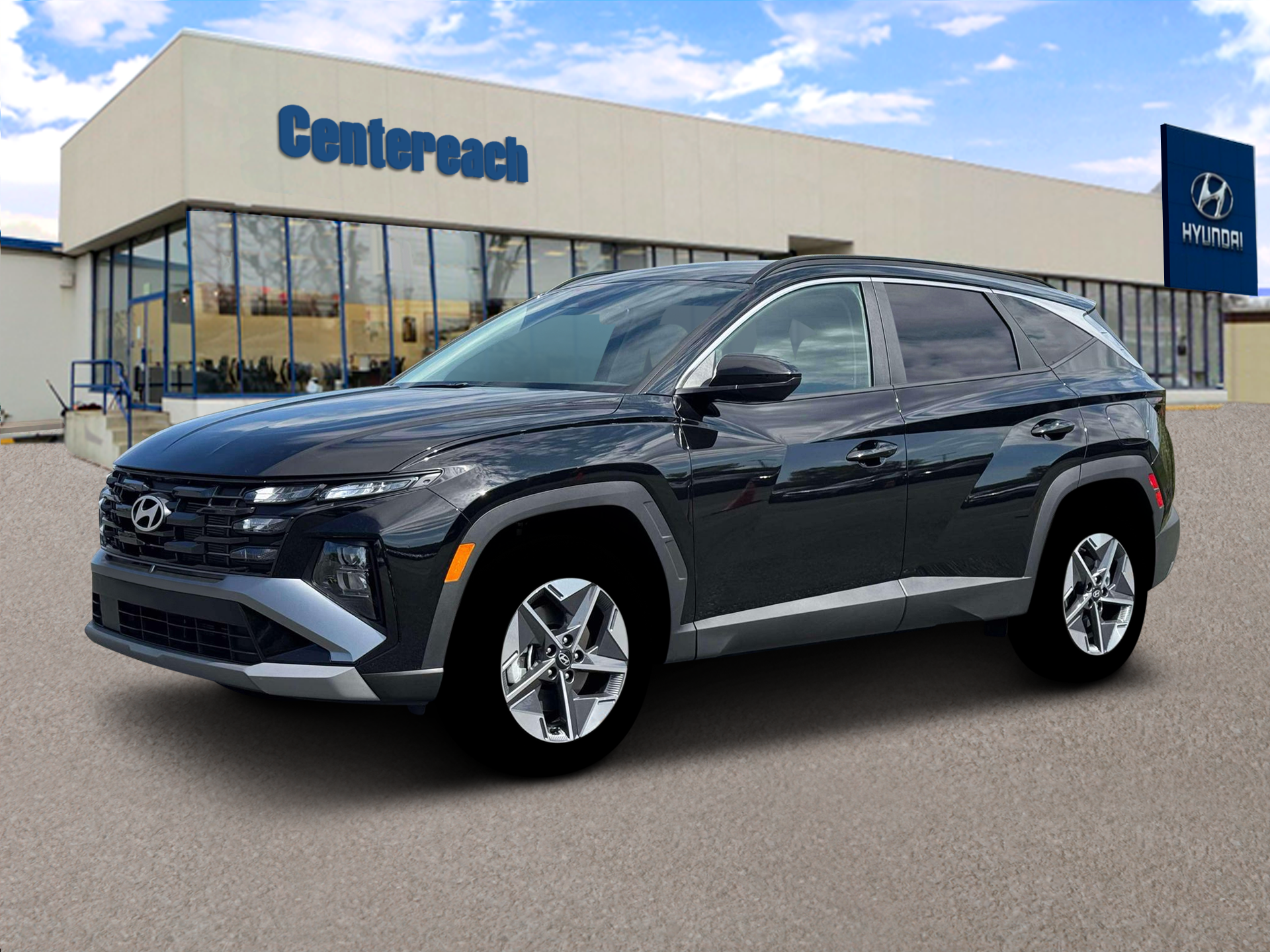 New 2026 Phantom Black Hyundai SEL Plus AWD image 2