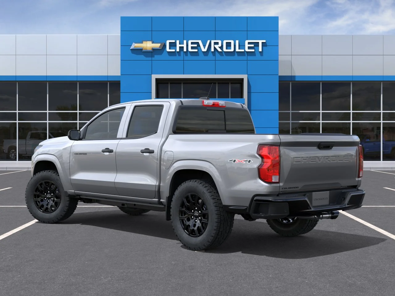 New 2026 Gray Chevrolet Work Truck image 3
