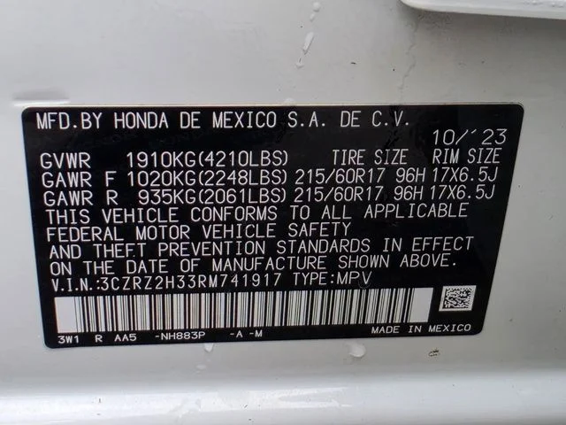 2024 Honda HR-V LX - Photo 32