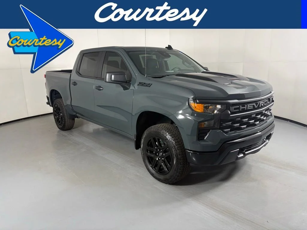 New 2026 Cypress Gray Chevrolet Custom Trail Boss image 1