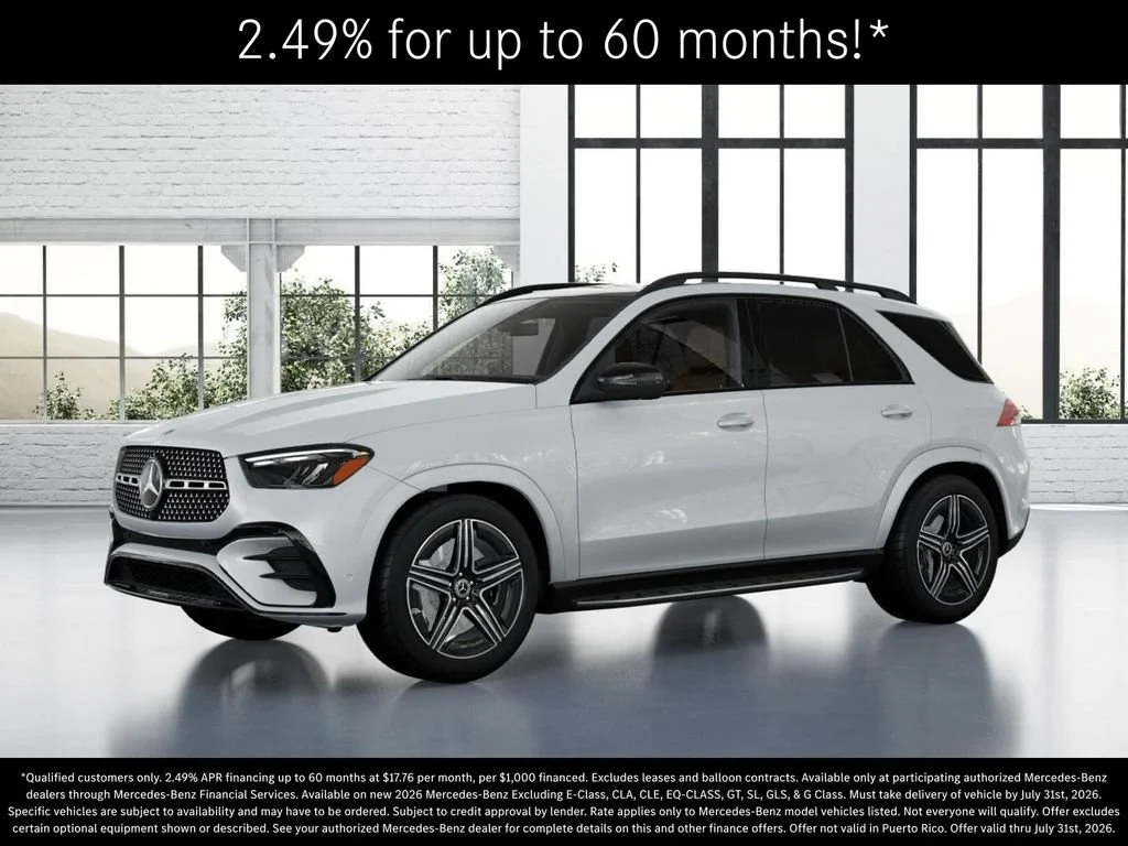 New 2026 MANUFAKTUR Moonlight White Metallic Mercedes-Benz GLE 450 image 38