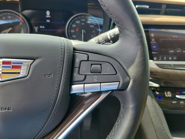 Used 2024 Crystal White Tricoat Cadillac Premium Luxury image 19