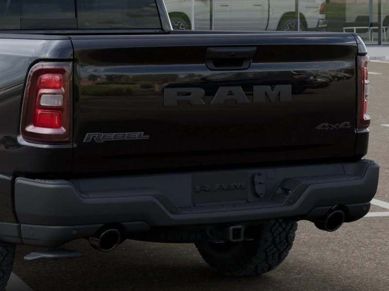 New 2026 Diamond Black Crystal Pearl-Coat Exterior Paint RAM Rebel image 13