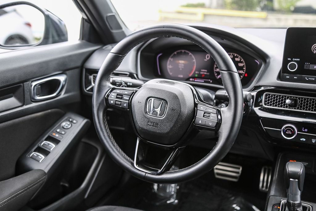 Certified Used 2025 Meteorite Gray Metallic Honda 4D SPORT image 16