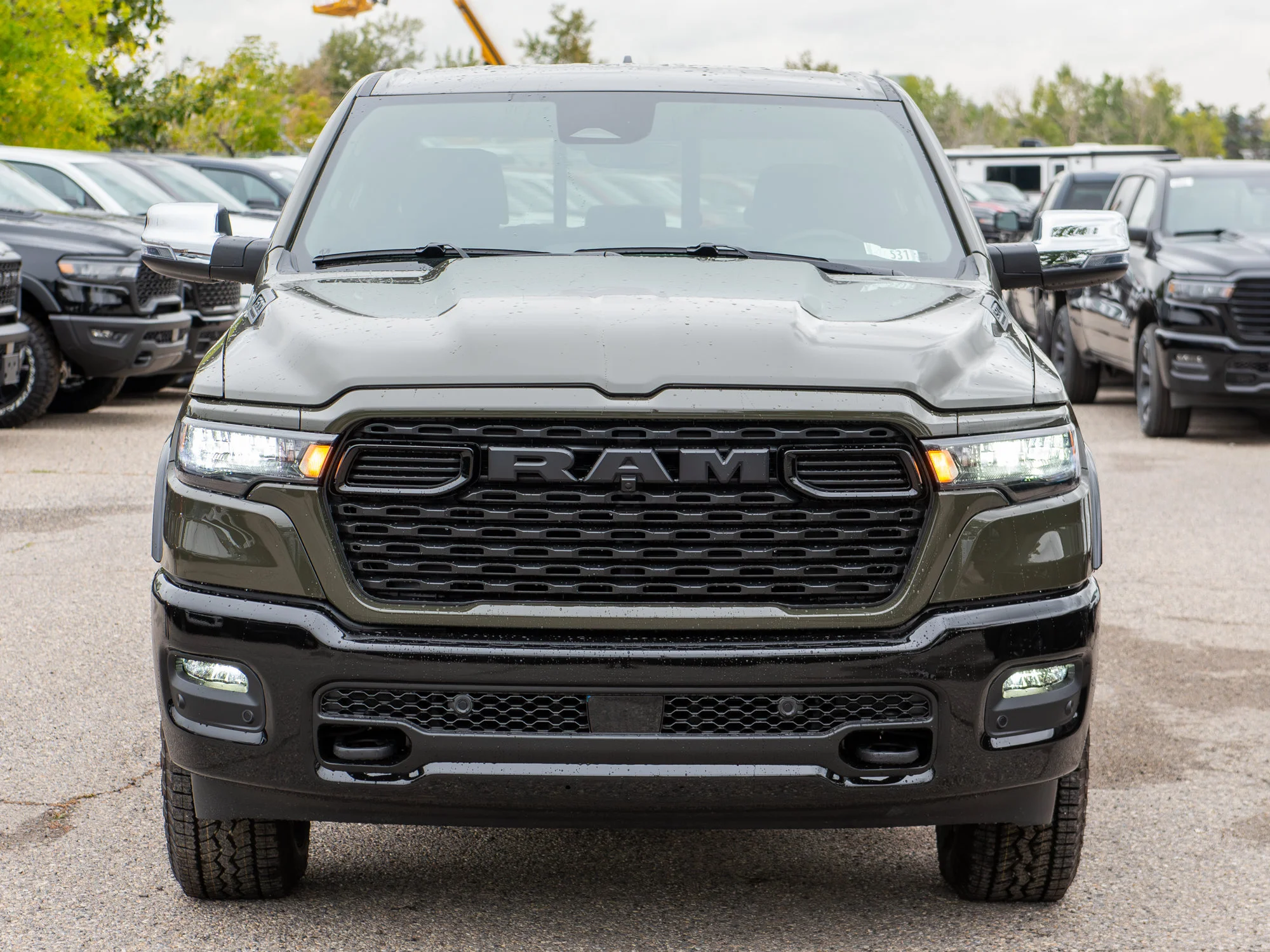 New 2026 Tan RAM Big Horn BackCountry Package* Crew Cab 4x4, 1 Inch Lift, Rear Locker image 11