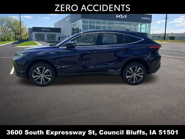 Used 2021 Blue Toyota LE image 5