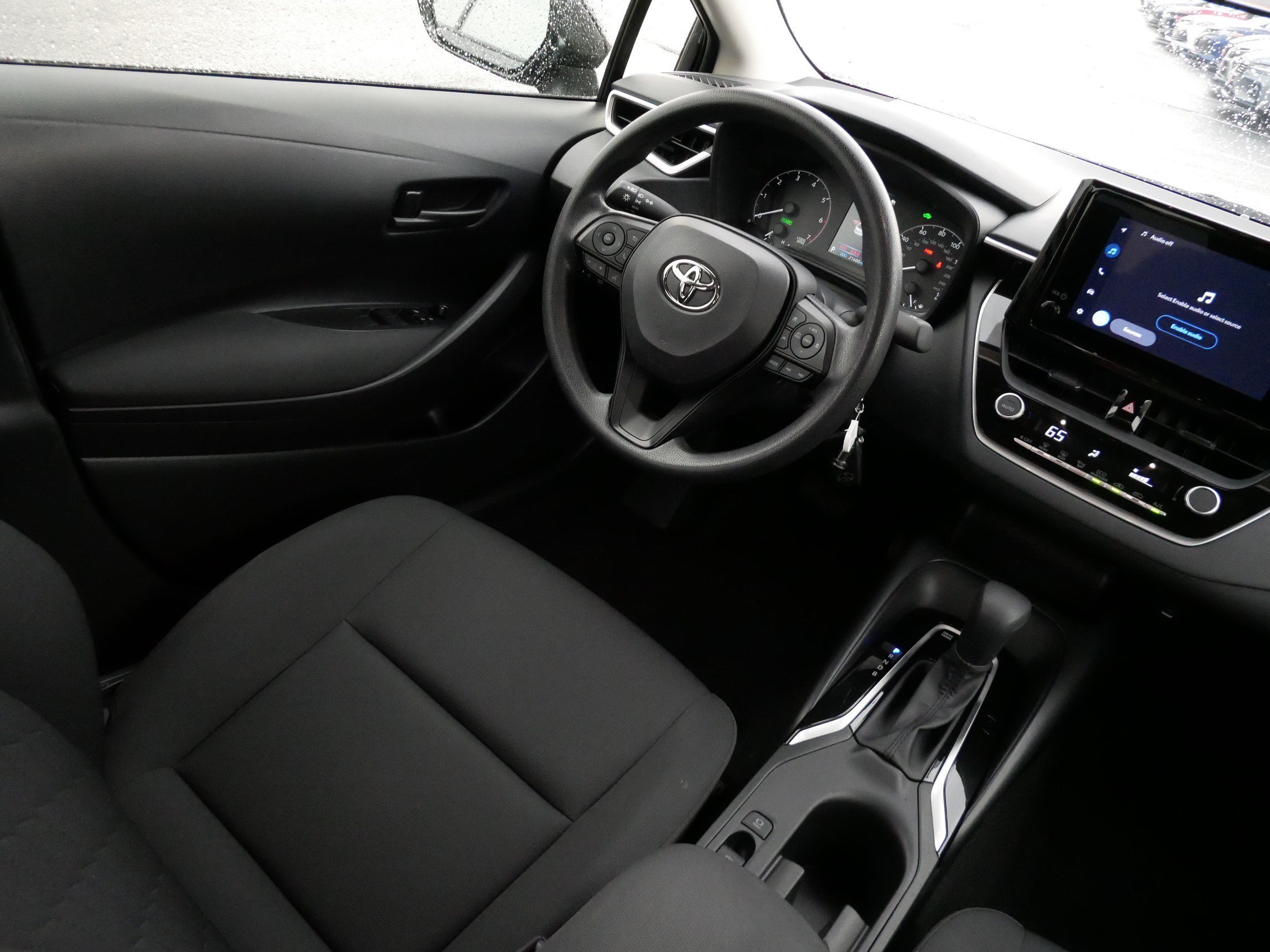 Certified Used 2025 MIDNIGHT BLACK METAL Toyota Hybrid LE image 9