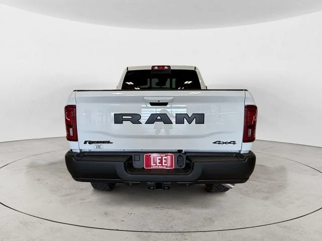 New 2026 Bright White Ram REBEL CREW CAB 4X4 6