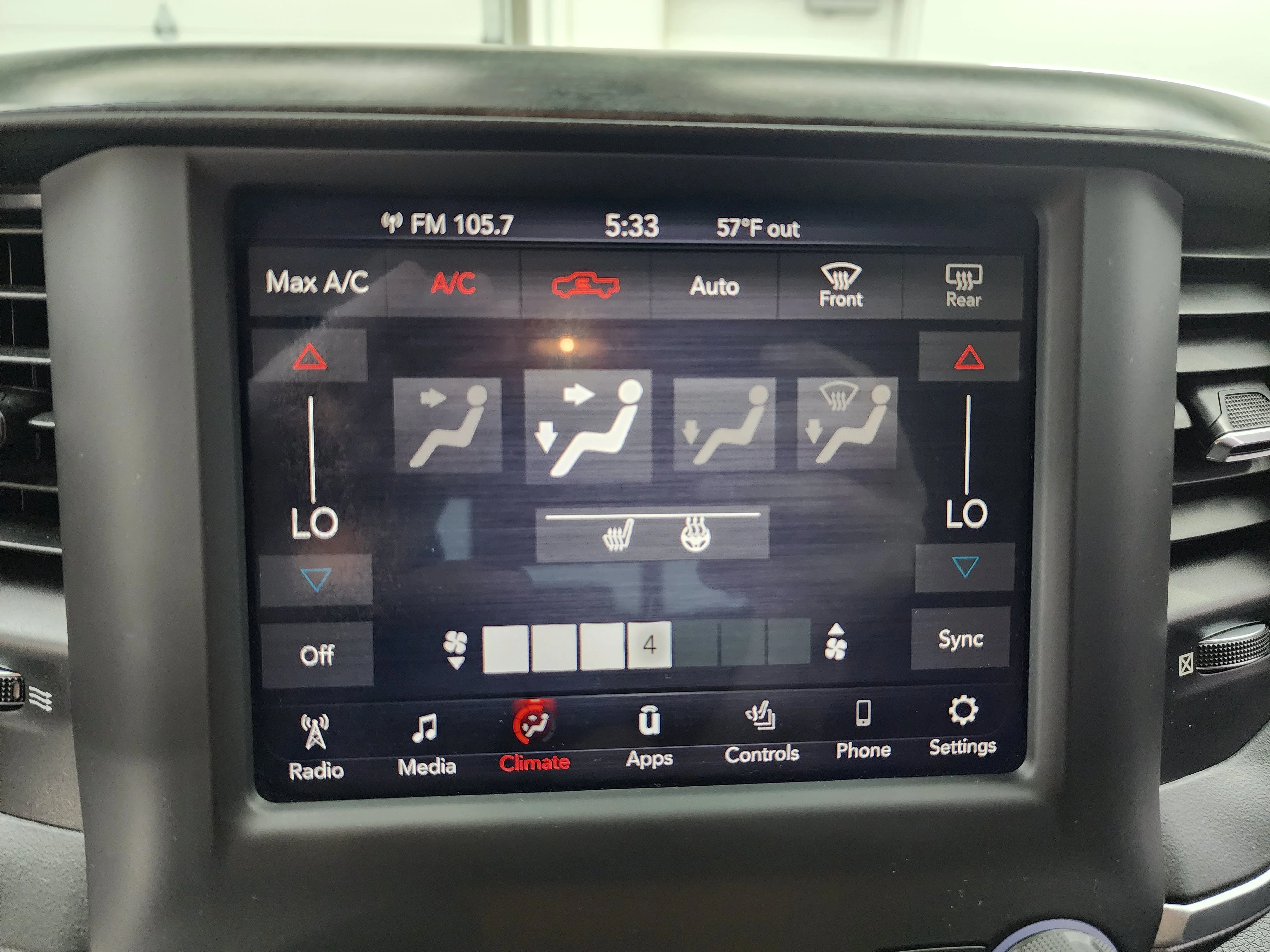 Used 2019 Bright White Clearcoat Ram Big Horn image 53