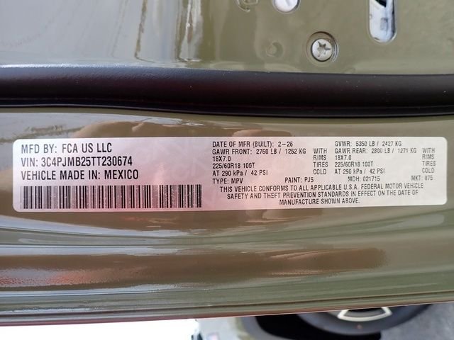 New 2026 41 Exterior Paint Jeep Laredo image 17