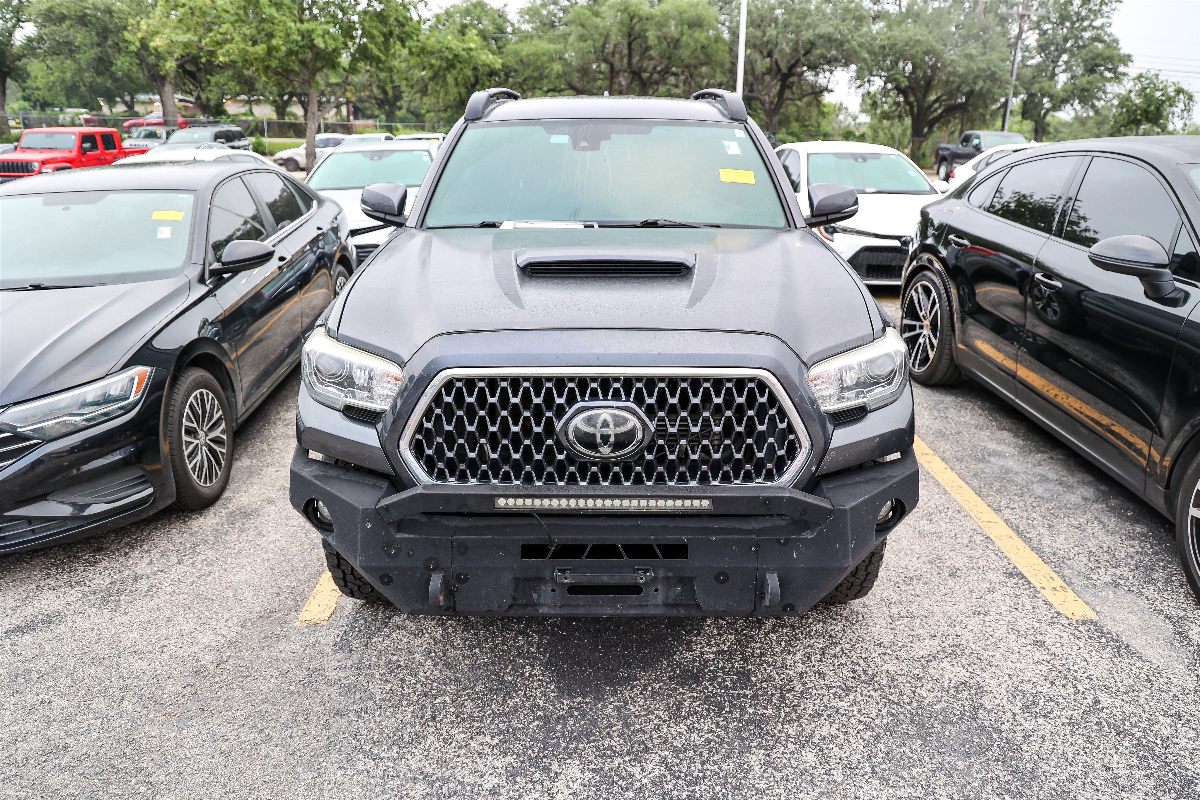 Used 2019 Magnetic Gray Metallic Toyota TRD Sport image 4