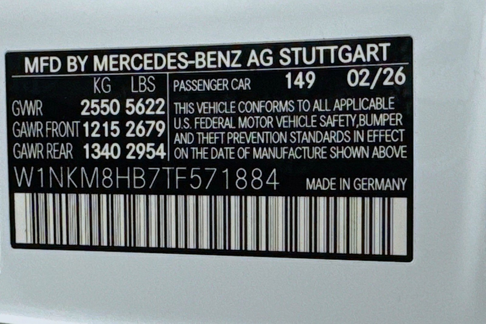 New 2026 Polar White Mercedes-Benz AMG® GLC 43 4MATIC SUV image 24