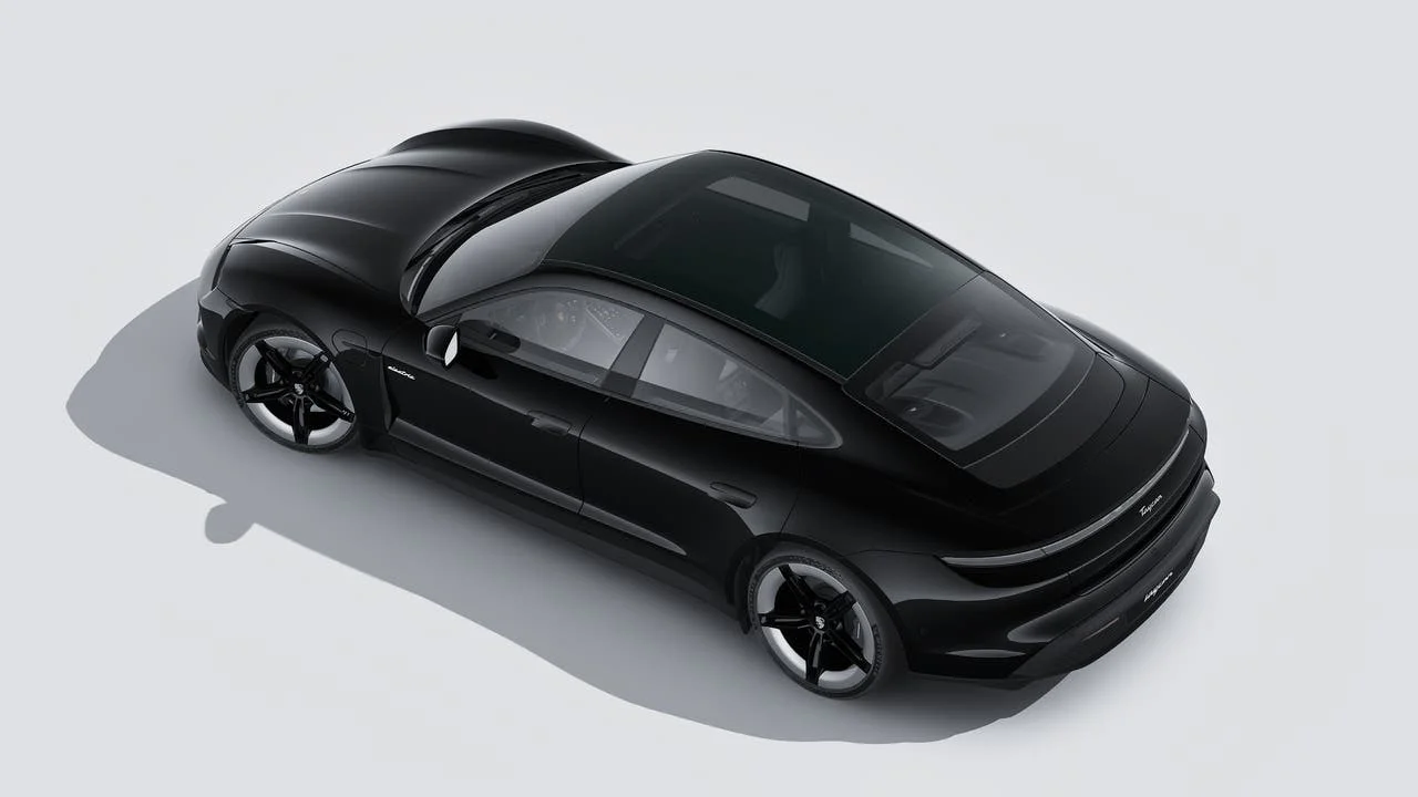 New 2026 Black Porsche  image 4
