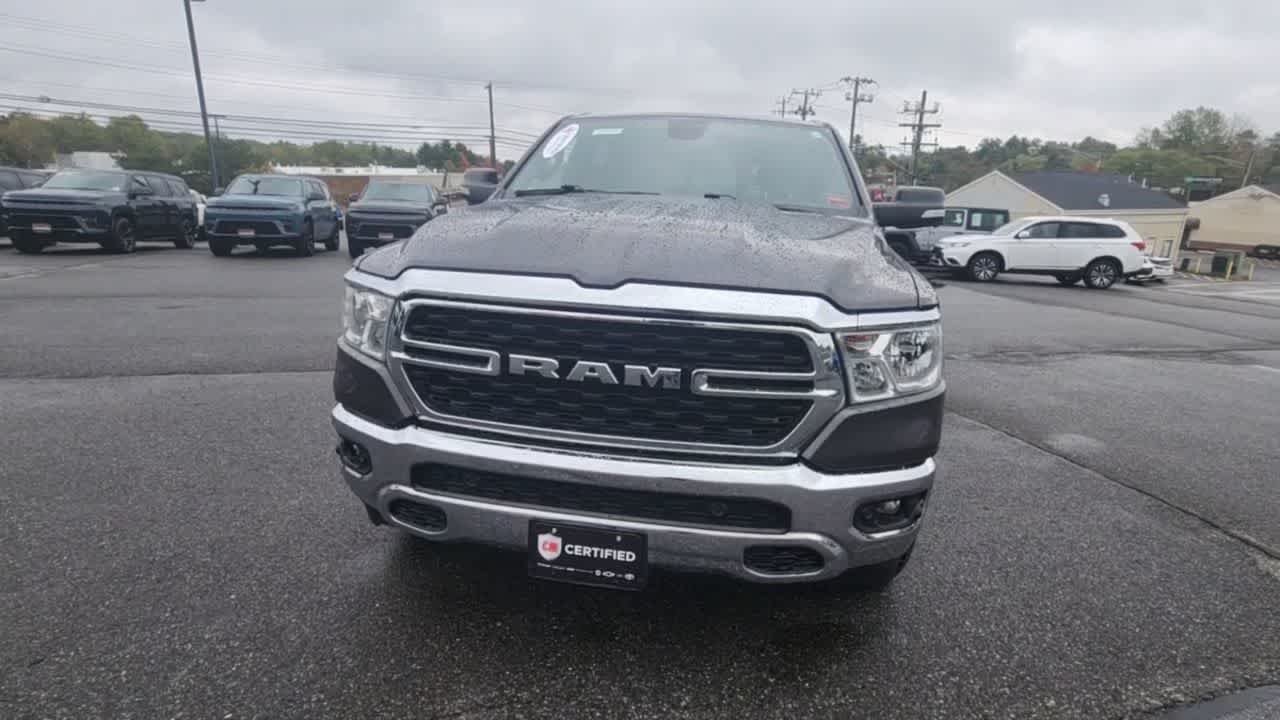 Used 2022 Granite Crystal Metallic Clearcoat Ram Big Horn image 4