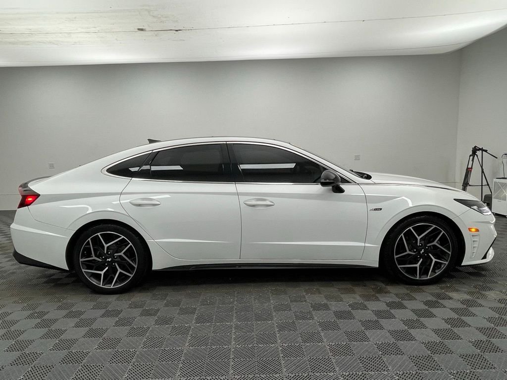 Used 2021 Quartz White Hyundai N Line image 7