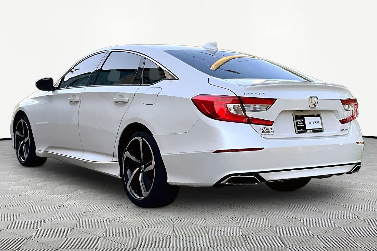 Used 2019 Platinum White Pearl Honda Sport 1.5T image 12