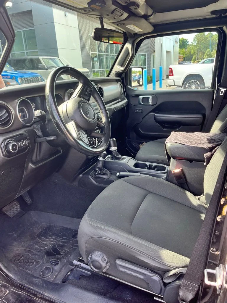 Used 2020 Black Clearcoat Jeep Unlimited Sport S image 5