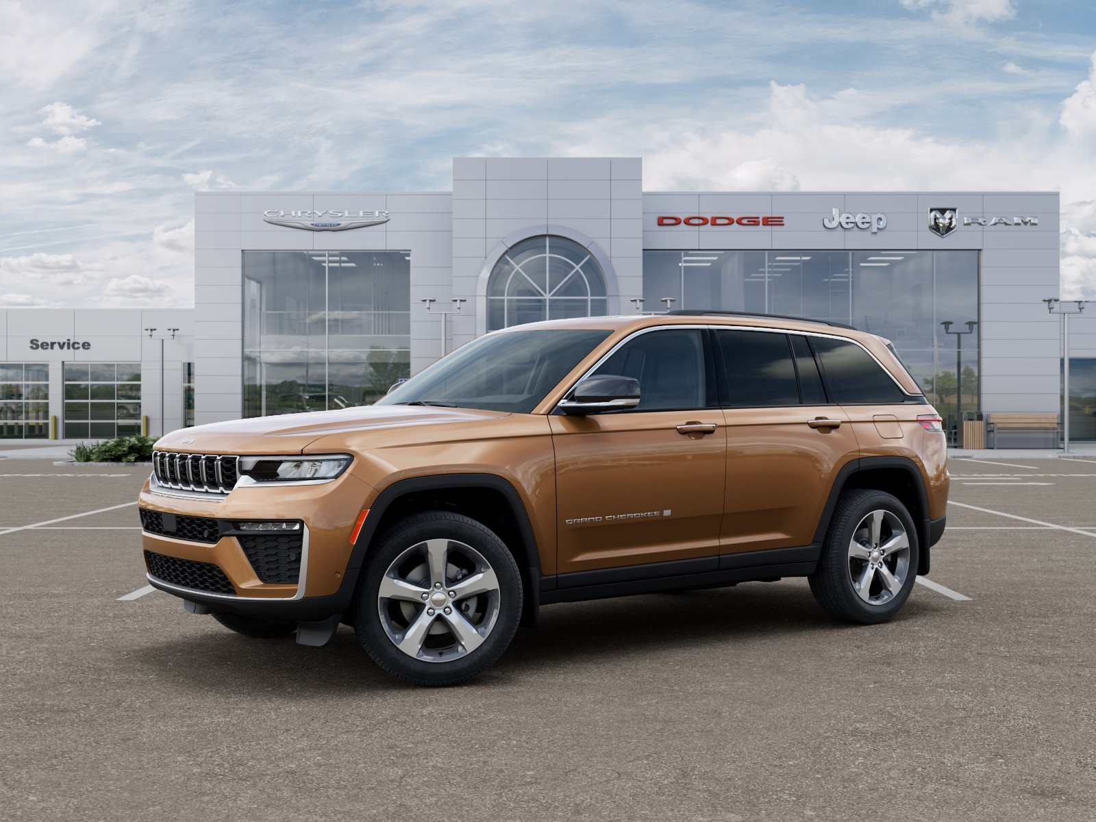 New 2026 Copper Shino Metallic Clear-Coat Exterior Paint Jeep Limited image 11