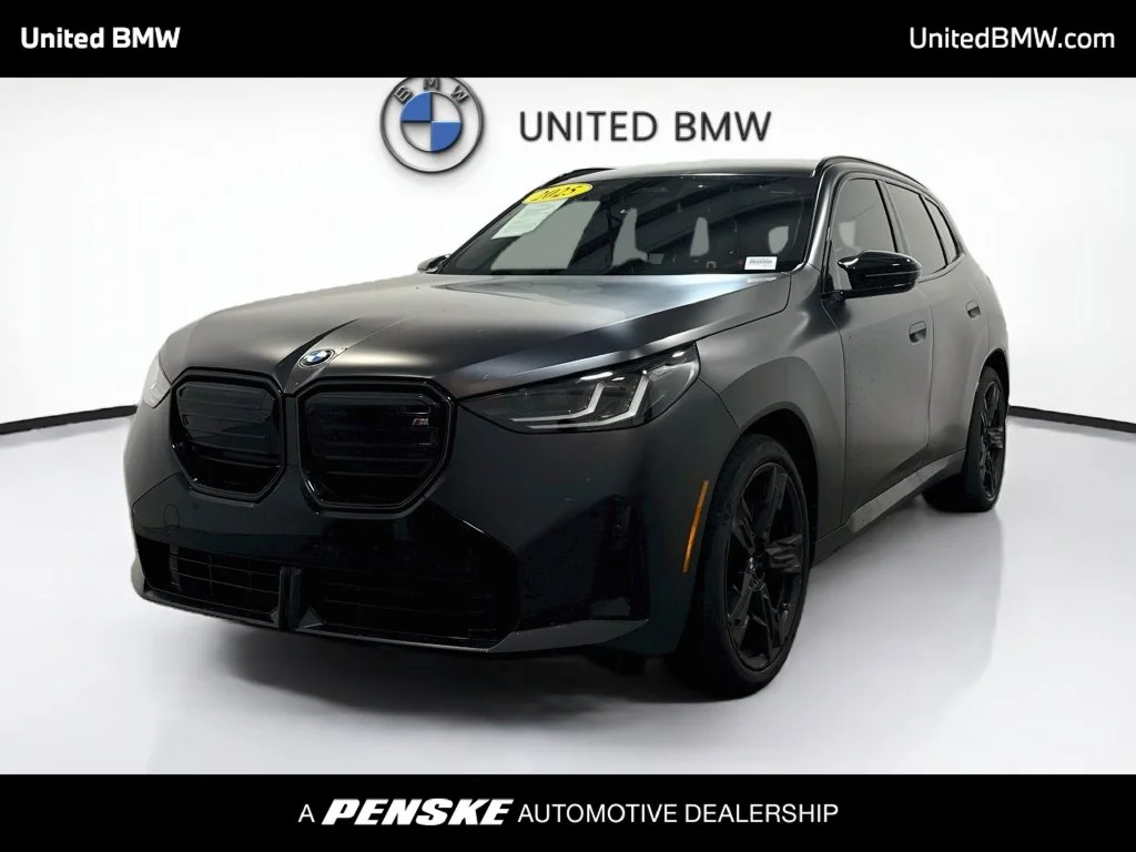 Certified Used 2025 Frozen Deep Grey BMW M50 xDrive image 2